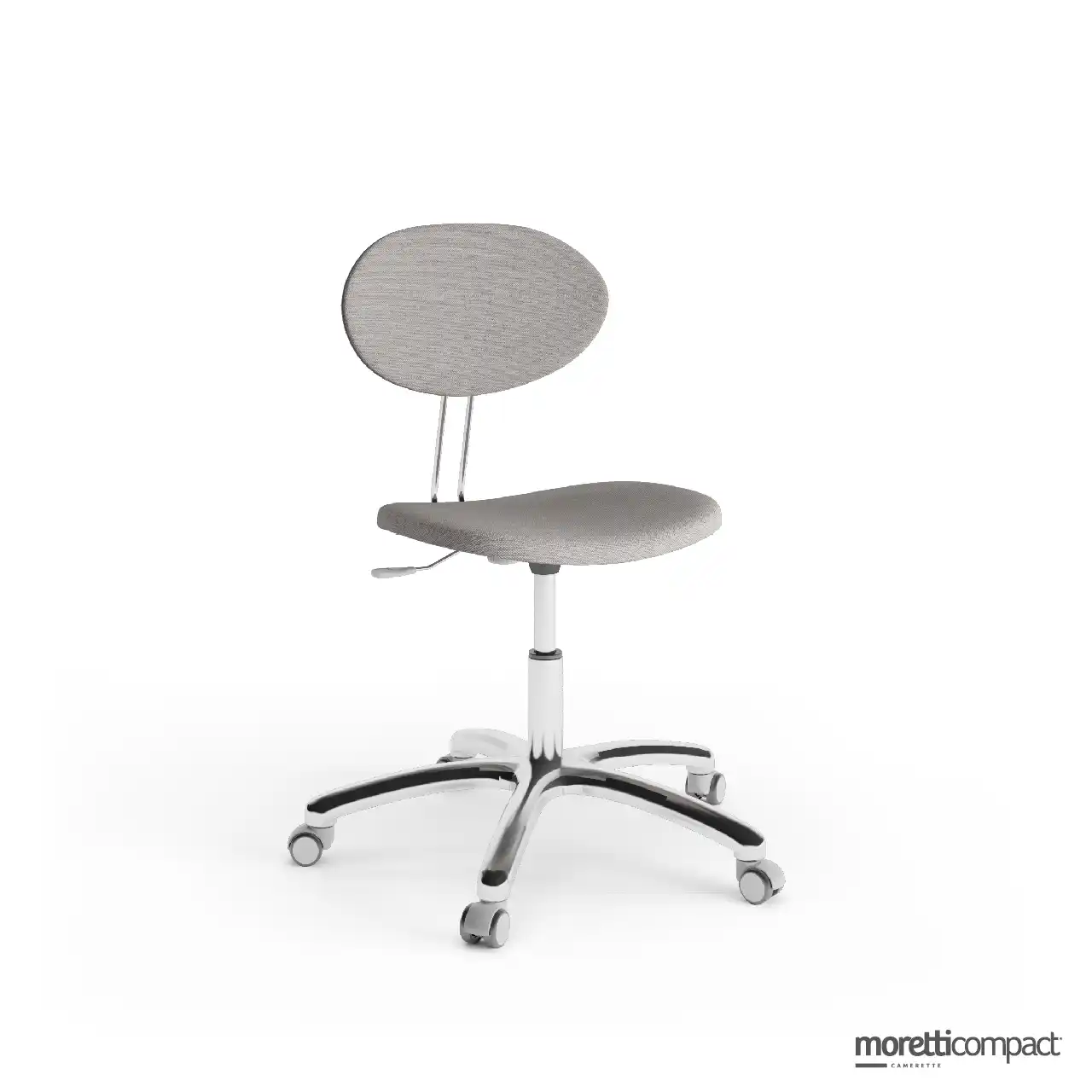 Sedia Flap imbottita (basamento Alluminio Lucido)
