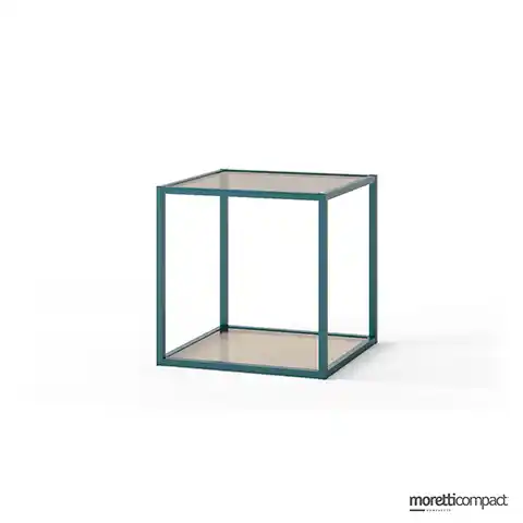 Cage con piani in vetro