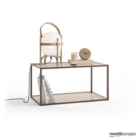 Cage con piani in vetro