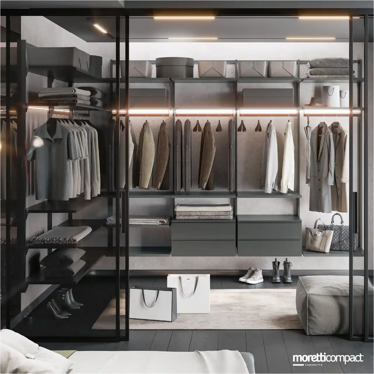 Cabina armadio Wall