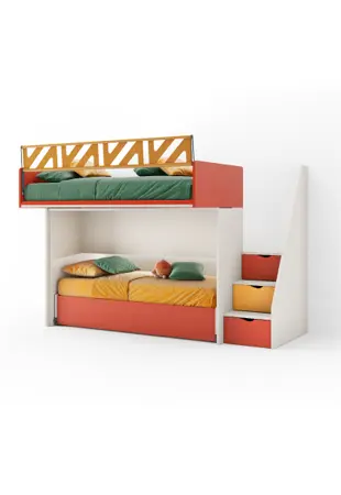 Letto superiore scorrevole