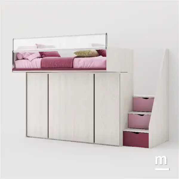 Letto superiore scorrevole