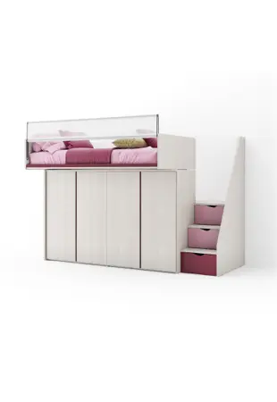 Letto superiore scorrevole