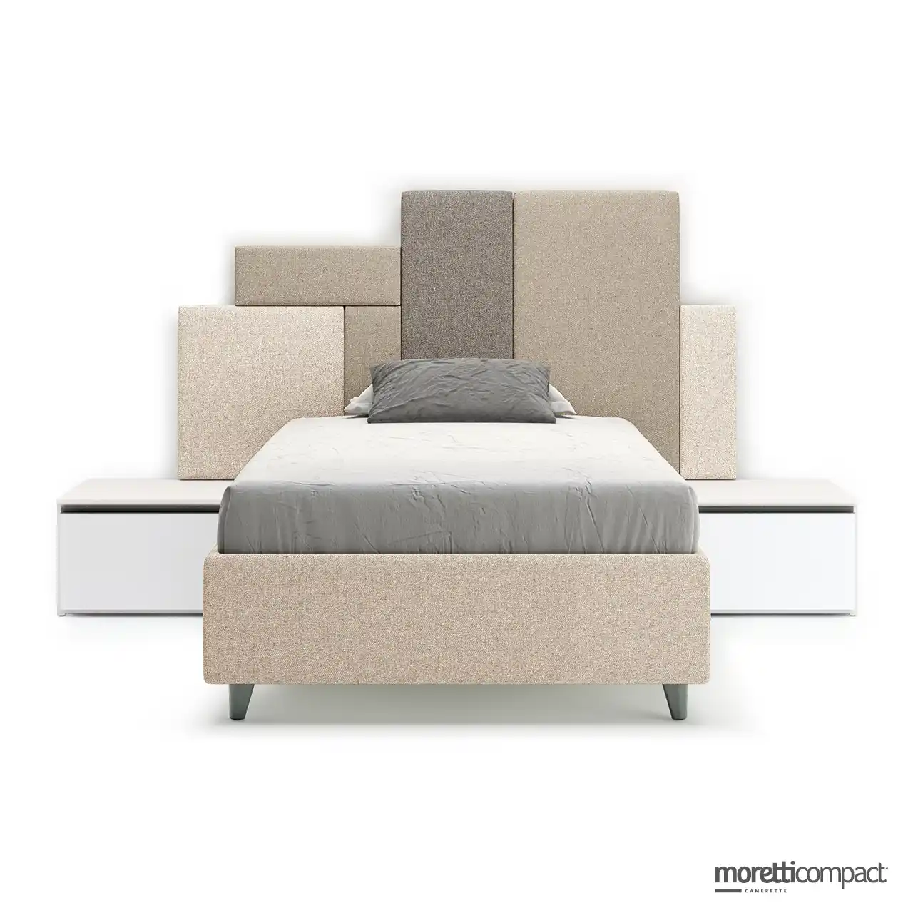 Sommier con testata Tetris