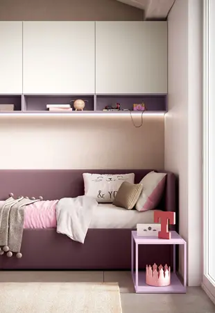 Divano letto imbottito