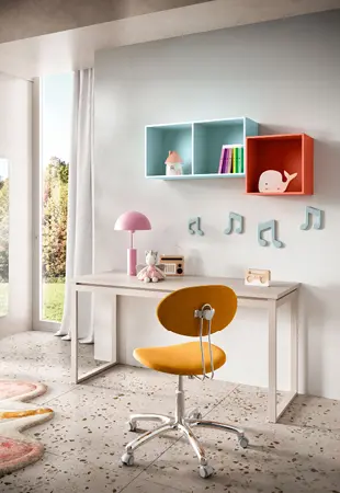 Scrivania con basamento Fix Plus