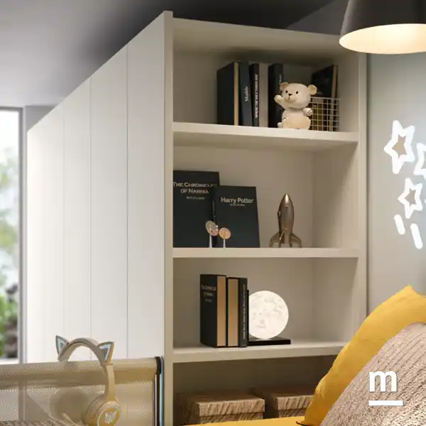 Libreria per letto superiore