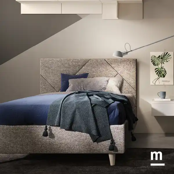 Letto imbottito Cross