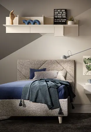 Letto imbottito Cross