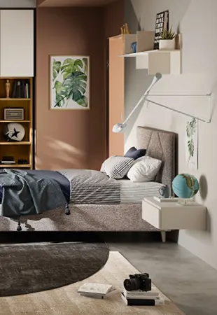 Letto imbottito Cross