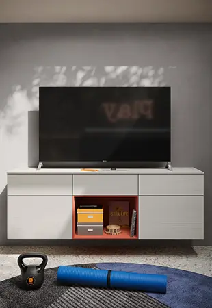 Comò con Wallbox sospesi