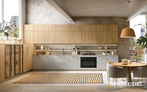 Cucina ad angolo modello College