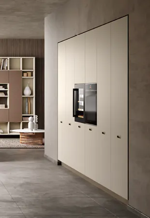 Colonne con cantinetta e forno