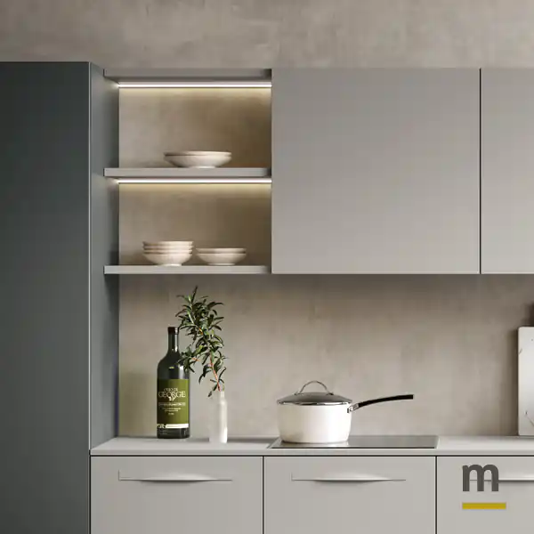 Mensole con illuminazione a Led