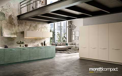 Cucina lineare modello Moon