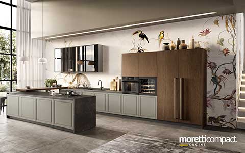 Cucina con Penisola modello Myriad