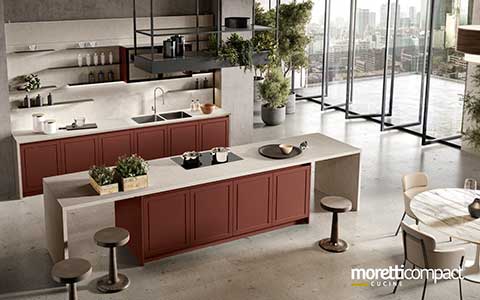 Cucina con Isola modello Myriad