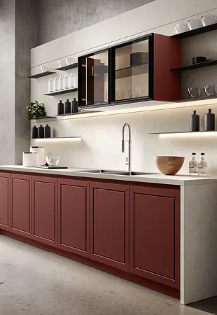 Cucina in struttura Panel