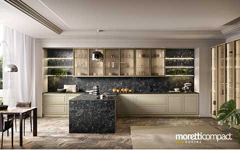 Cucina con Isola modello Myriad