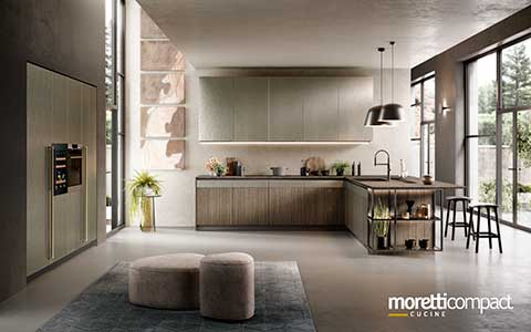 Cucina con Penisola modello Natural