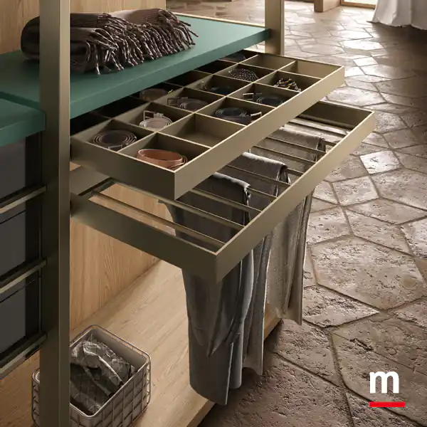 Elementi estraibili in alluminio