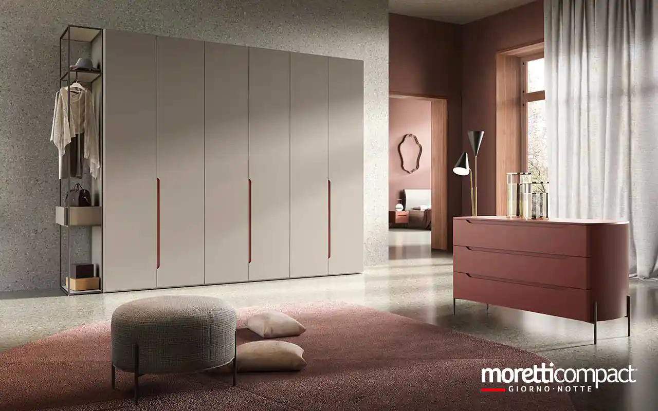 Armadio con ante battenti Ambra