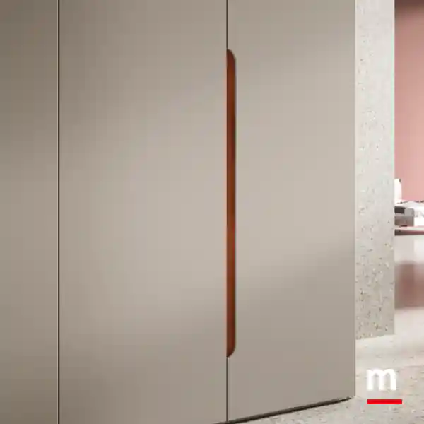 Maniglia laccato opaco Porpora