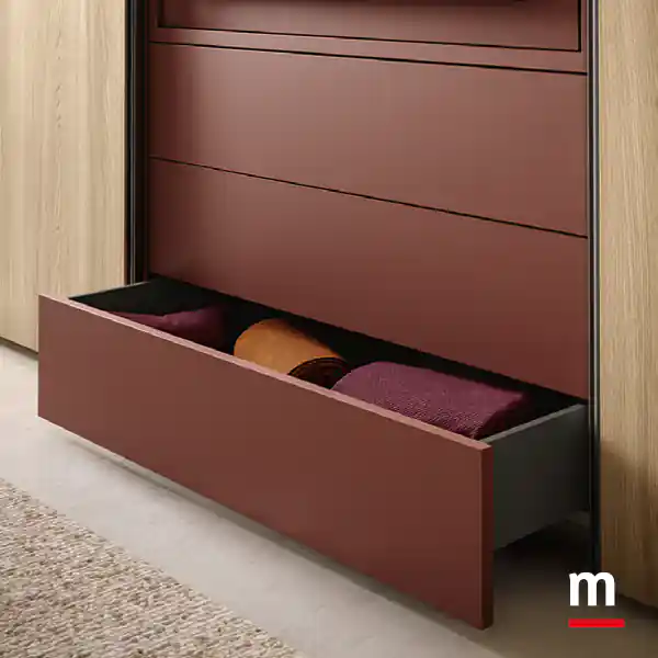 Cassetti esterni con apertura Push-Pull