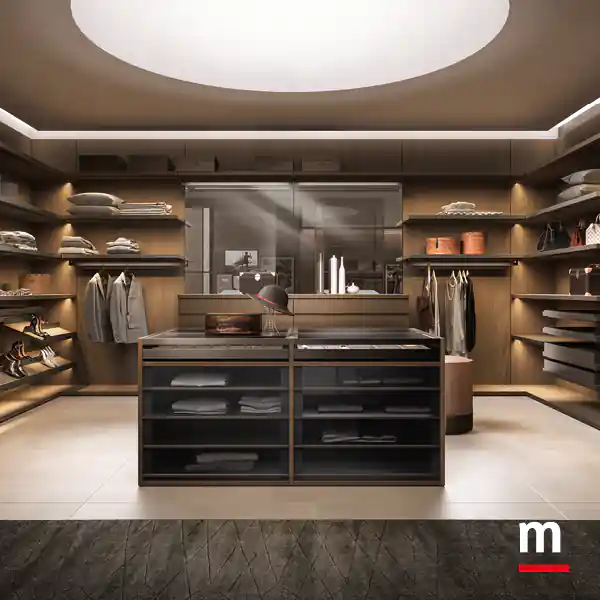 Cabina Gemini con doppio angolo