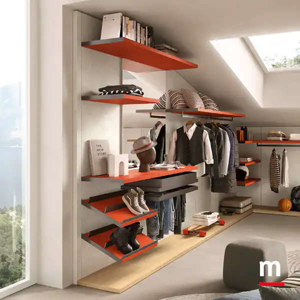 Soluzione mansardata