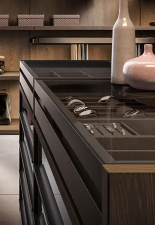 Ripiano superiore in vetro