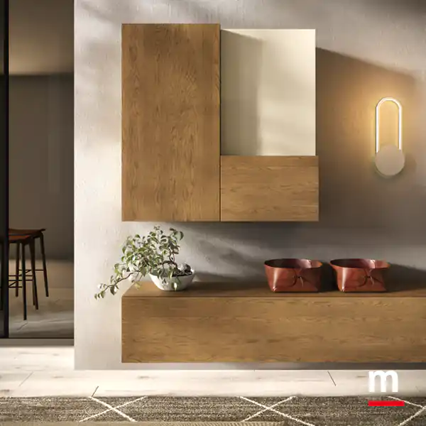 Pensili in profondità diversa