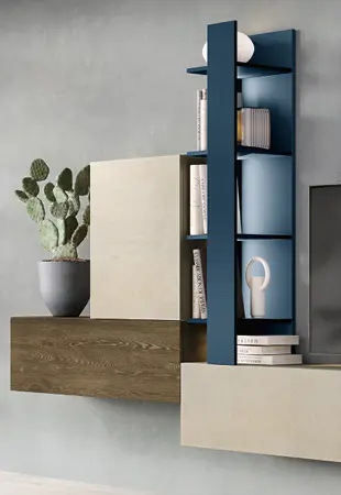 Pensile giorno con illuminazione led