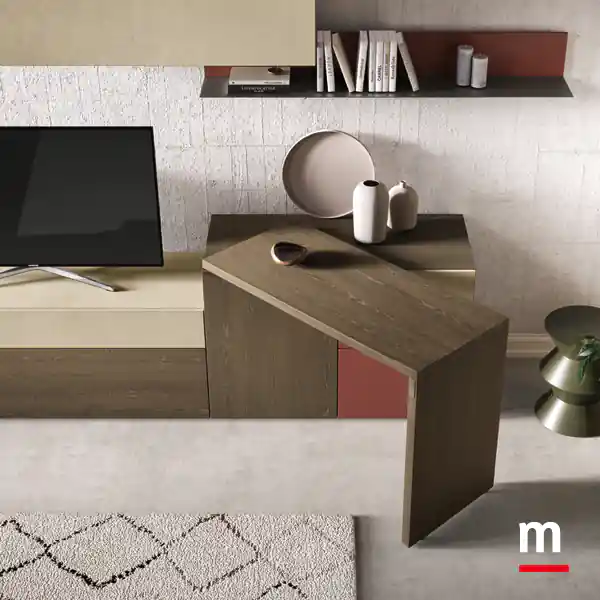 Apertura piano scrivania