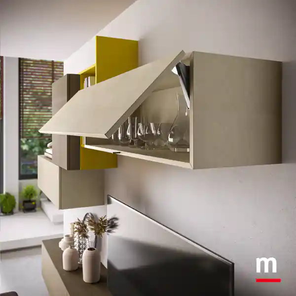 Anta con apertura vasistas