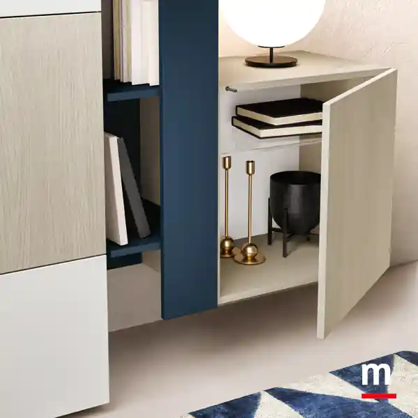 Anta con apertura Push-Pull