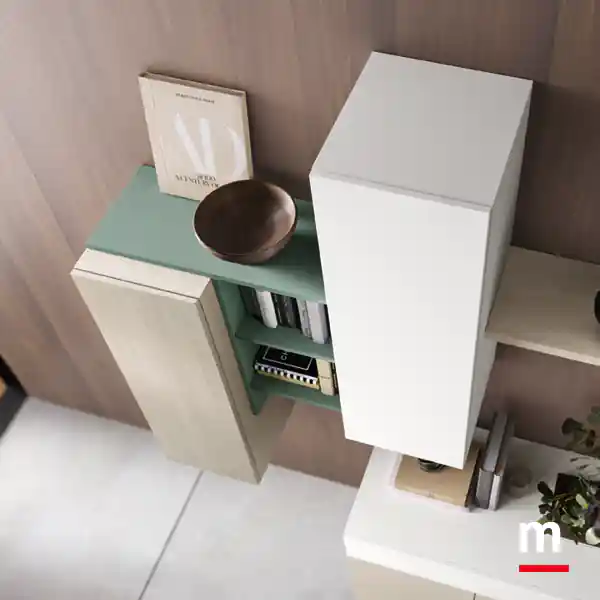 Pensili in profondità diverse