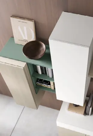 Pensili in profondità diverse