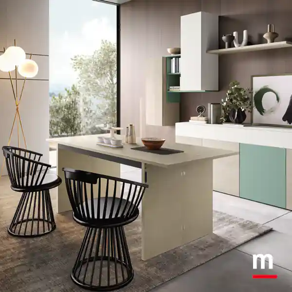 Tavolo Credenza aperto