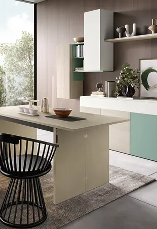 Tavolo Credenza aperto