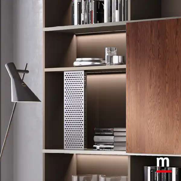 Separatore in lamiera traforata