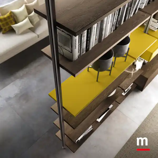 Libreria Virgo bifacciale