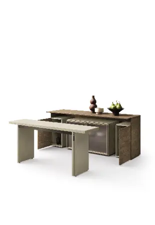 Credenza con tavolo