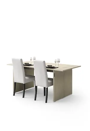 Tavolo credenza aperto