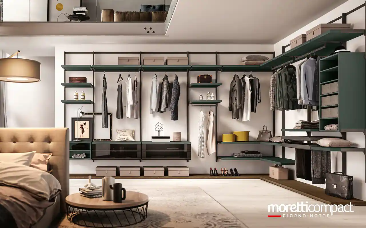 Cabina armadio Orion ad angolo