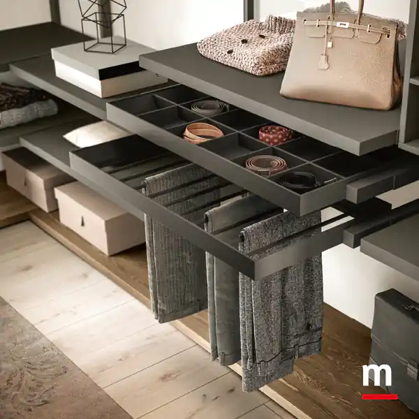 Porta pantaloni estraibile