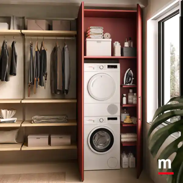 Modulo armadio per lavatrice