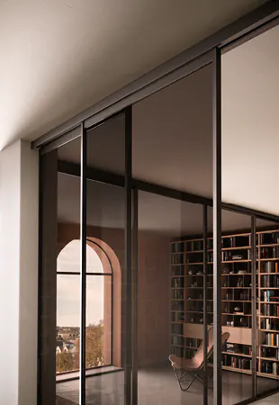 Binario a soffitto