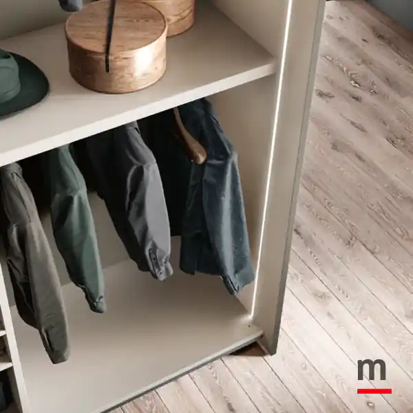 Profilo Led ad incasso sul fianco