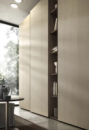 LIbreria centrale su armadio